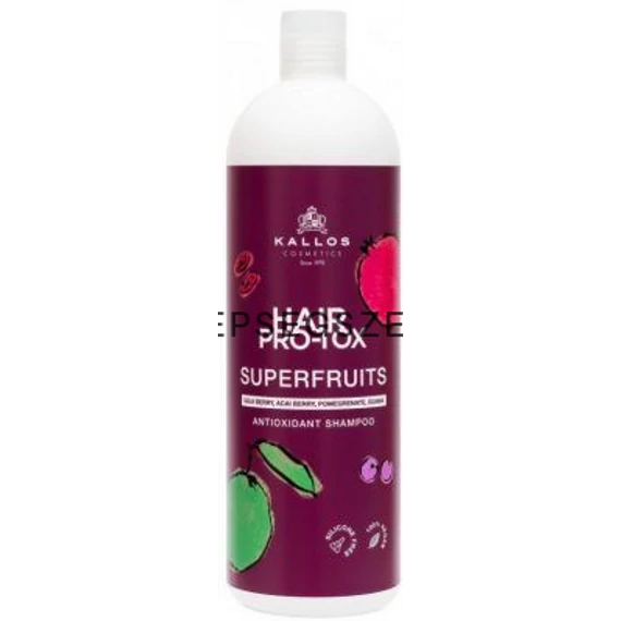 Kallos Hair Pro-Tox Superfruits Antioxidant Sampon 1000ML