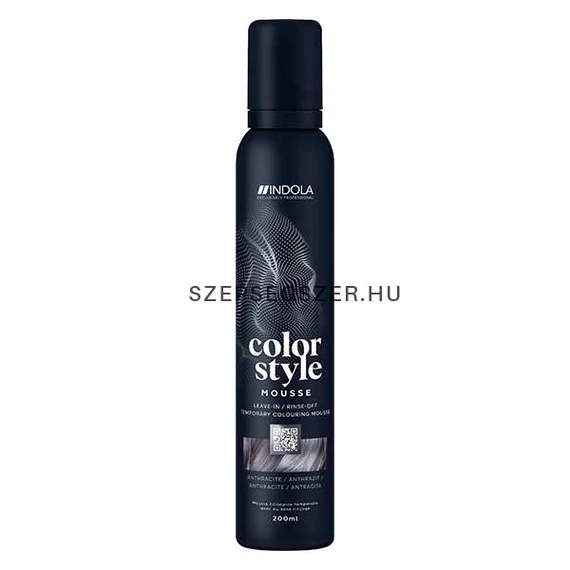 Indola Színező hab  Antracit 200 ml