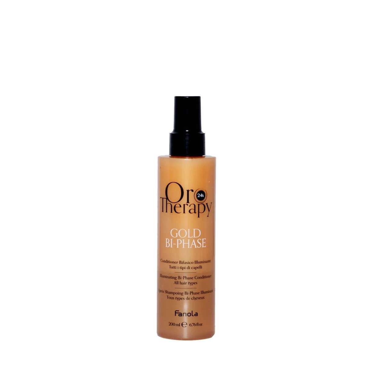 Fanola Oro Therapy Gold Bi-Phase Conditioner Spray 200 Ml