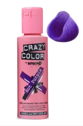 Crazy Color - 62 Hot purple 100ml