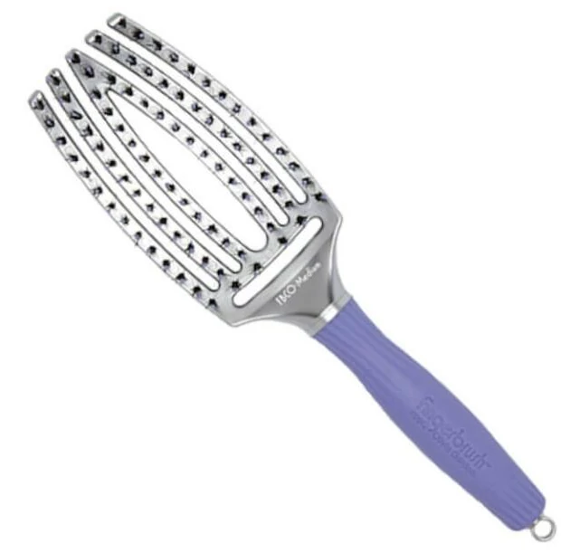 Olivia Garden  Combo Fingerbrush Medium lila 