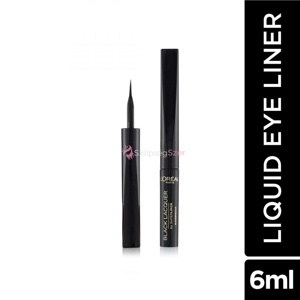 L'oreal Paris Black Lacquer By Superliner 6ml