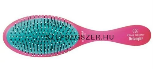 Olivia Garden Detangler Brush Medium-thick hair  Pink MO 3