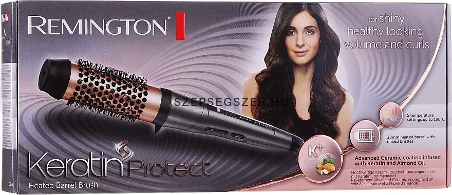 Remington Keratin Protect Heated Barrel Brush CB8338 Készlethiány!