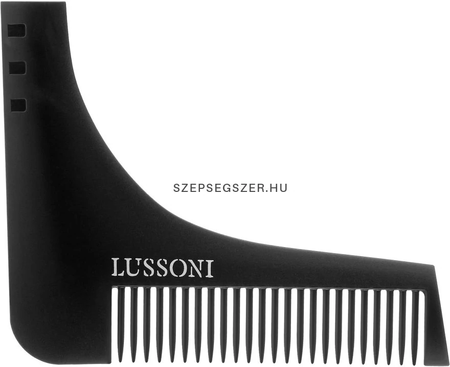 Lussoni HR Comb Beard Shaping and styling