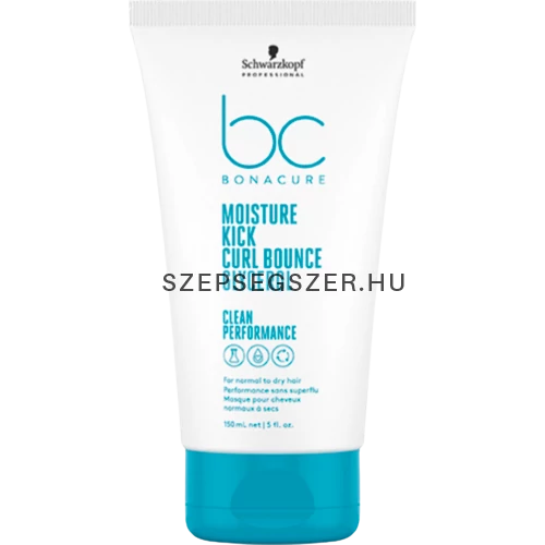 Schwarzkopf Bonacure Moisture Kick Curl Bounce hajápoló 150ml