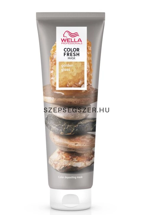 Wella Color Fresh Színező Hajpakolás 150ml  - Golden gloss 