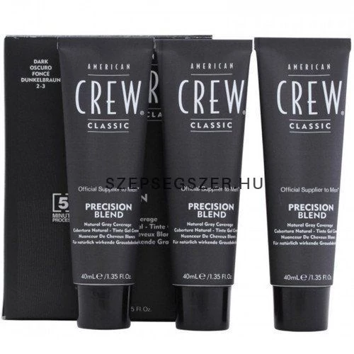 American Crew Precision Blend Dark (2-3) 3X40ml 