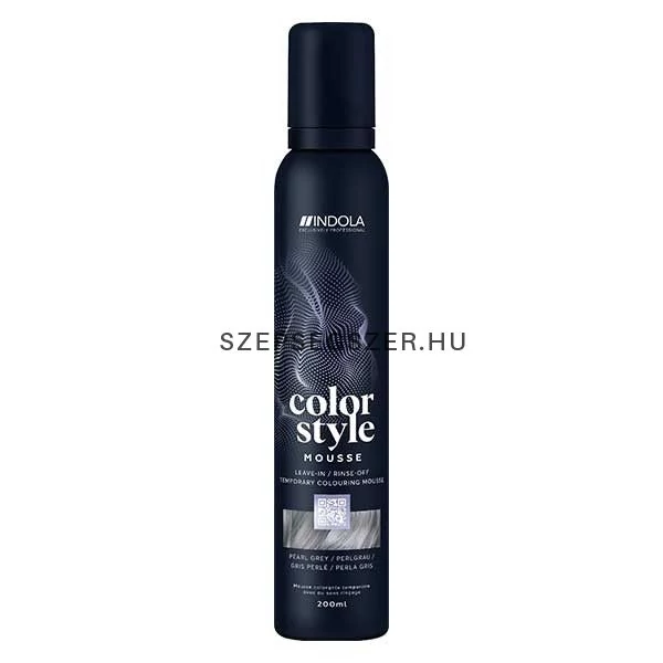 Indola Színező hab Pearl Grey 200 ml 