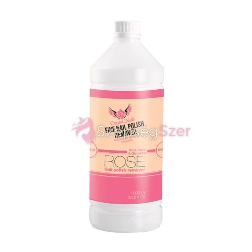 Illatos Crystal Nails körömlakk lemosó - Rózsa 1000ml