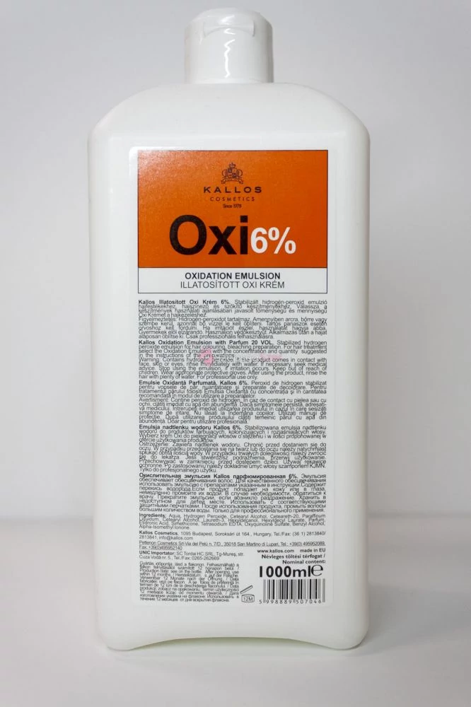 KALLOS OXI Előhívó 6% 1000ml